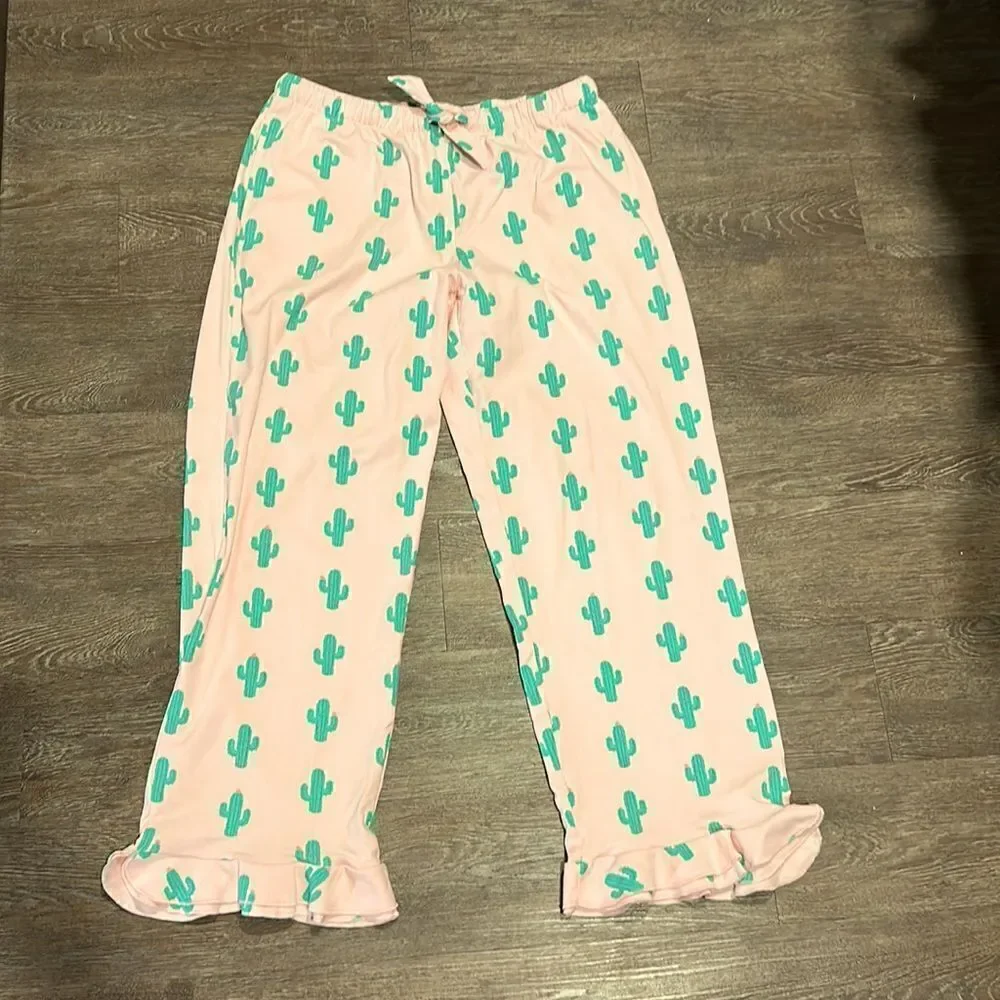 Beddy’s bed eaze pajama pants cactus peach M
